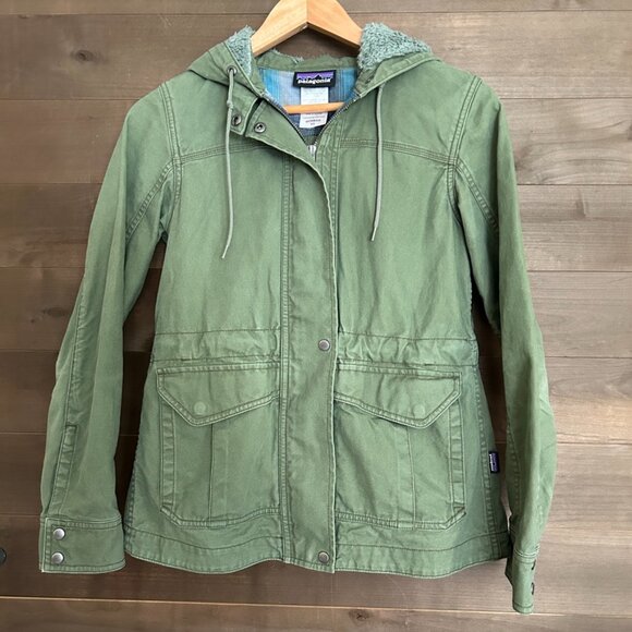 PATAGONIA Prairie Dawn Cotton Canvas Utility Jacket Sz XS - Picture 2 of 7